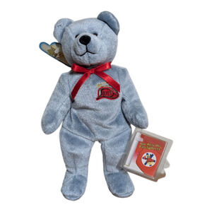 Holy Bears Fireman 9” Bear, Holy Bears Company, Pellet Filled 2001 With Tags